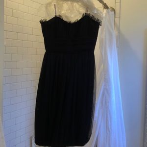 Black Vera Wang cocktail dress